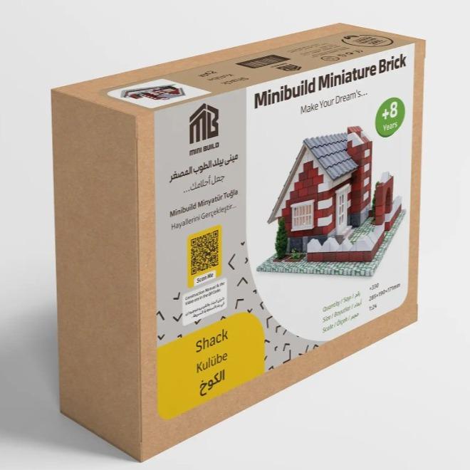 ساختنی کلبه مینیاتوری MINI BUILD Shack